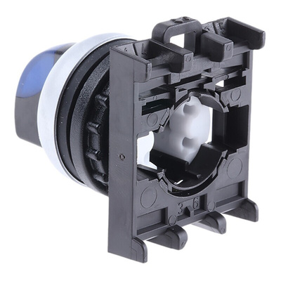 Eaton RMQ Titan Series 2 Position Selector Switch Head, 22mm Cutout, Blue Handle