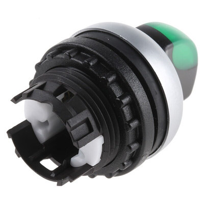 Eaton RMQ Titan Series 3 Position Selector Switch Head, 22mm Cutout, Green Handle