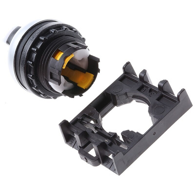 Eaton RMQ Titan Series 3 Position Selector Switch Head, 22mm Cutout, White Handle
