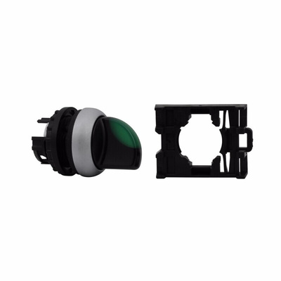 Eaton RMQ Titan Series 3 Position Selector Switch Head, 22mm Cutout, Green Handle