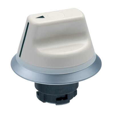 Schmersal NWS Series 2 Position Selector Switch Head, 22mm Cutout, Grey Handle