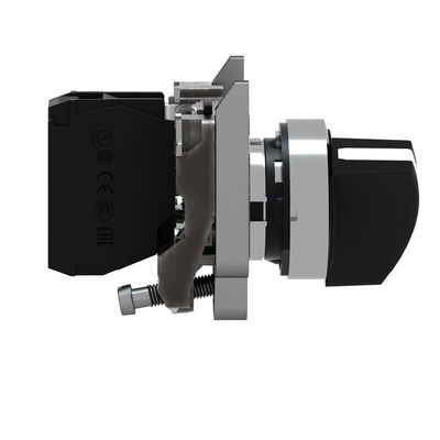 Schneider Electric Long Handle Black Selector Switch - 2 Positions