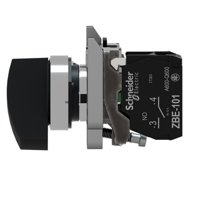 Schneider Electric Long Handle Black Selector Switch - 2 Positions