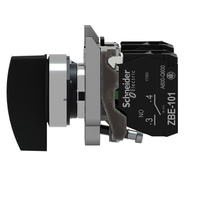 Schneider Electric Long Handle Black Selector Switch - 3 Positions