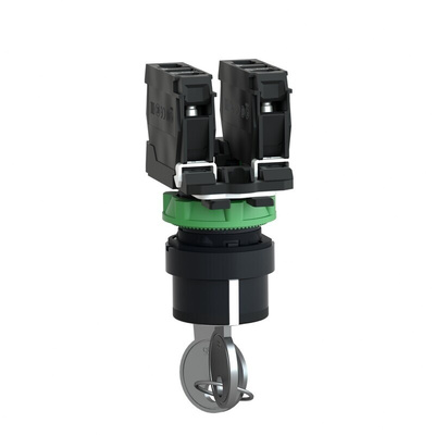 Schneider Electric Selector Switch - (2NO) 22mm Cutout Diameter 3 Positions