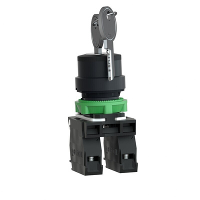 Schneider Electric Selector Switch - (2NO) 22mm Cutout Diameter 3 Positions