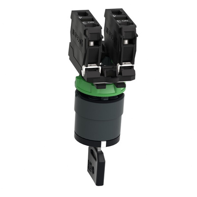 Schneider Electric Selector Switch - (2NO) 22mm Cutout Diameter 3 Positions