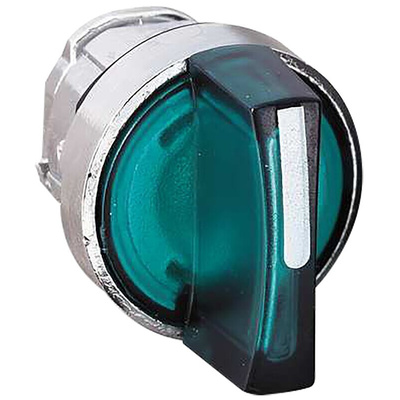Schneider Electric Harmony XB4 Series 3 Position Selector Switch Head, 22mm Cutout
