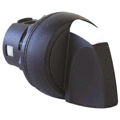 Allen Bradley 800F Series 2 Position Selector Switch Head, 22mm Cutout, Black Handle