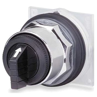 Schneider Electric Harmony 9001K Series 4 Position Selector Switch Head, 30mm Cutout