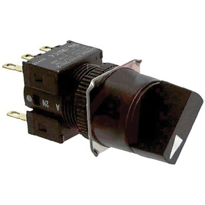 Omron Selector Switch - (DPDT) 16mm Cutout Diameter 2 Positions