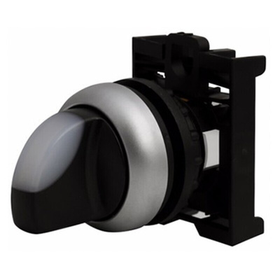 Eaton RMQ Titan Series 3 Position Selector Switch Head, 22mm Cutout, White Handle