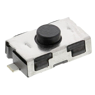 IP50 Button Tactile Switch, SPST 50 mA @ 32 V dc 0.75mm Surface Mount