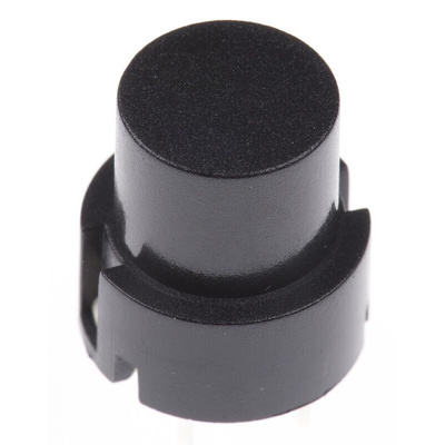 Black Tact Switch, SPST 100 mA@ 32 V