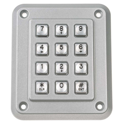 Storm IP65 12 Key Die Cast Zinc Keypad