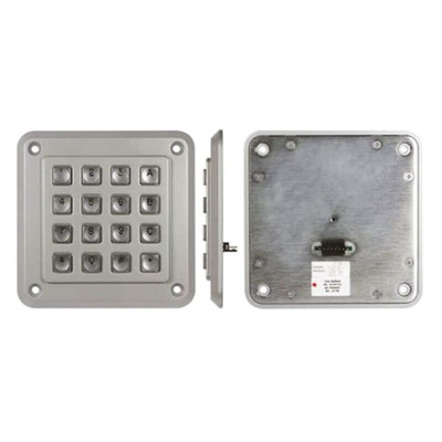 Storm IP65 16 Key Die Cast Zinc Keypad