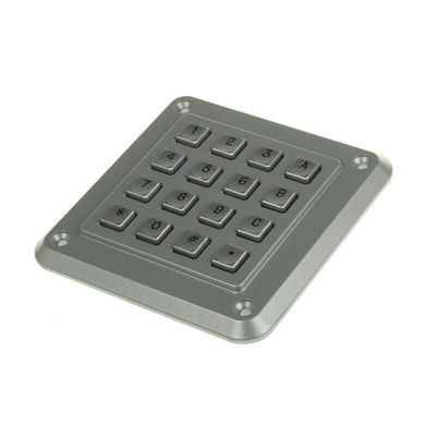 Storm IP65 16 Key Die Cast Zinc Keypad