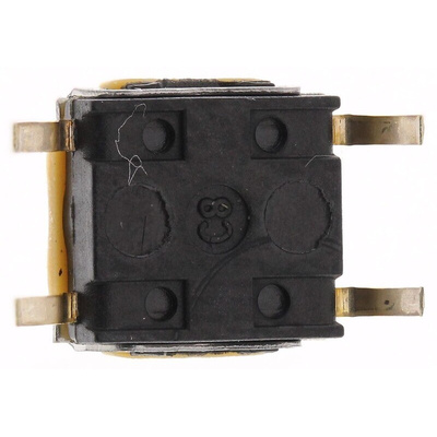 IP67 Button Tactile Switch, SPST 50 mA @ 32 V dc 2.6mm Surface Mount
