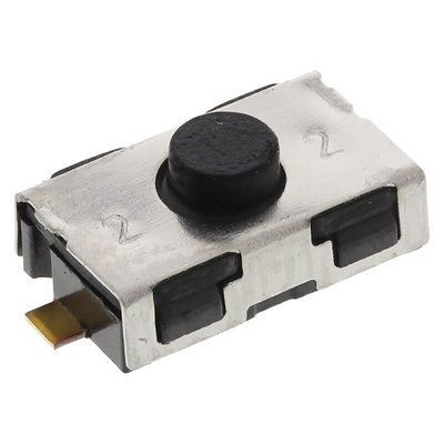 IP50 Button Tactile Switch, SPST 50 mA @ 32 V dc 0.8mm