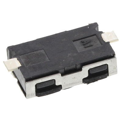 IP50 Button Tactile Switch, SPST 50 mA @ 32 V dc 0.8mm