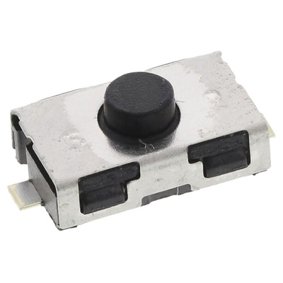 IP50 Button Tactile Switch, SPST 50 mA @ 32 V dc 0.8mm
