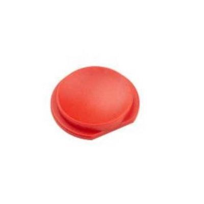 APEM Red Tactile Switch Cap for 10G Series Tactile Switch, 10G08