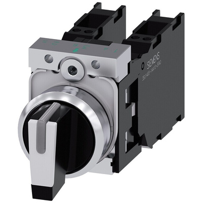 Siemens Selector Switch -, Illuminated 3 Positions