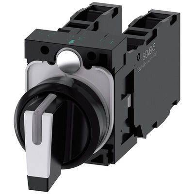 Siemens Selector Switch -, Illuminated 3 Positions