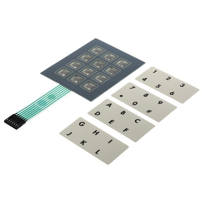 APEM IP65 12 Key Keypad