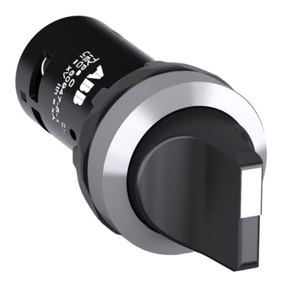 ABB Short Handle Selector Switch - (1NO+1NC) 3 Positions