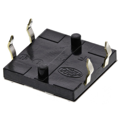 Tact Switch, SPST 50 mA @ 12 V ac