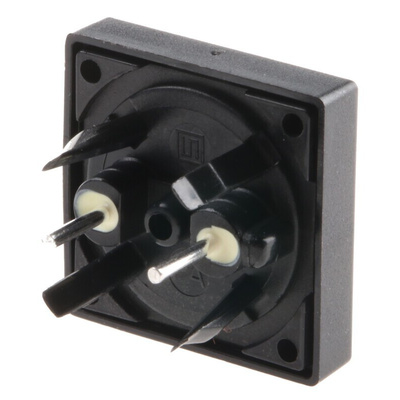 Black Tactile Switch, SPST 125 mA @ 48 V dc
