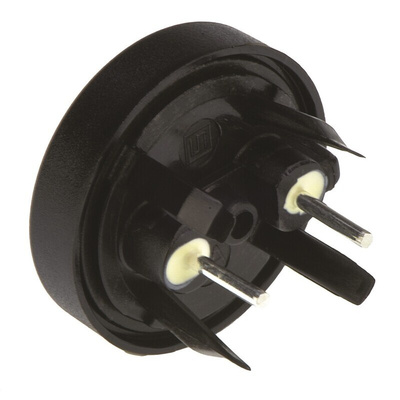 Red Tactile Switch, SPST 125 mA @ 48 V dc