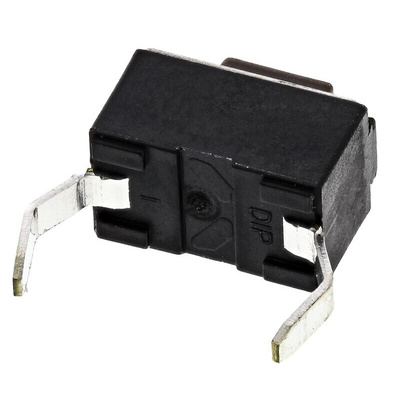 Brown Tactile Switch, SPST 50 mA @ 12 V dc