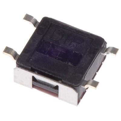 Brown Button Tactile Switch 50 mA @ 12 V dc