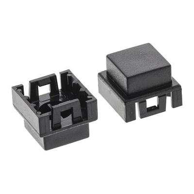 C & K Black Tactile Switch Cap for KSA Series, KSL Series, BTN K01 90