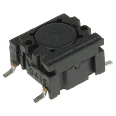 IP67 Plunger Tactile Switch, SPST 50 mA @ 24 V dc PCB