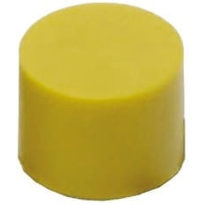 Omron Yellow Tactile Switch Cap for Series B3F-4000, Series B3F-5000, Series B3W-4000, B32-1630