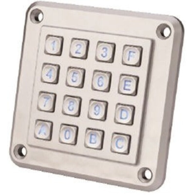 EOZ IP67 16 Key ABS Illuminated Keypad