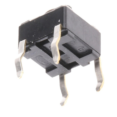 Grey Stem Tactile Switch, SPST 50 mA @ 12 V dc 5mm Surface Mount