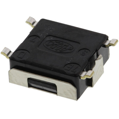 Green Stem Tactile Switch, SPST 50 mA @ 12 V dc 3.1mm Surface Mount