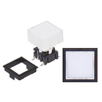 MEC Transparent Tactile Switch Cap for 5G Series, 1KS1116-2K09