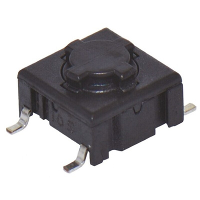 IP67 Cap Tactile Switch, SPST 50 mA @ 24 V dc