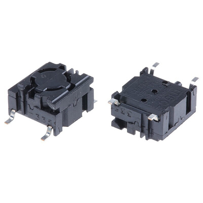 IP67 Cap Tactile Switch, SPST 50 mA @ 24 V dc