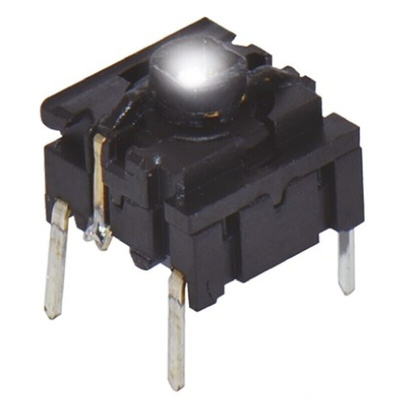 IP67 Cap Tactile Switch, SPST 50 mA @ 24 V dc