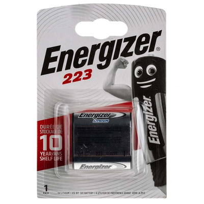 7638900052503 | Energizer Lithium Manganese Dioxide 6V, CRP2 Camera Battery