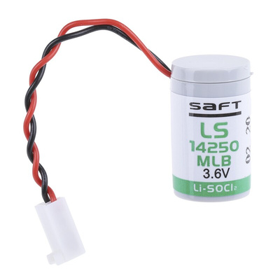 LS14250MLB | Saft Lithium Thionyl Chloride 3.6V 1/2 AA Battery
