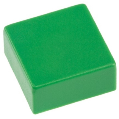 Wurth Elektronik Green Tactile Switch Cap for WS-TSW Series with Square Actuator, 714308050