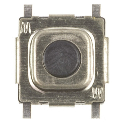 Black Tactile Switch, SPST 20 mA 0.3mm Surface Mount