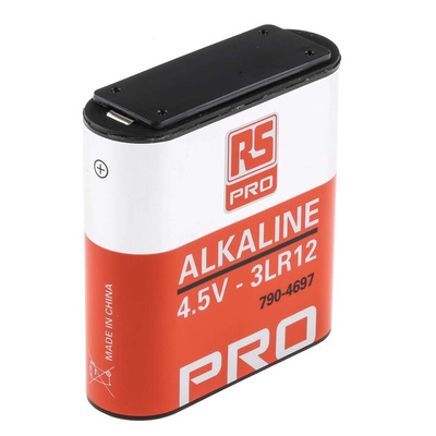 RS PRO Alkaline 4.5V, 3LR12 Battery